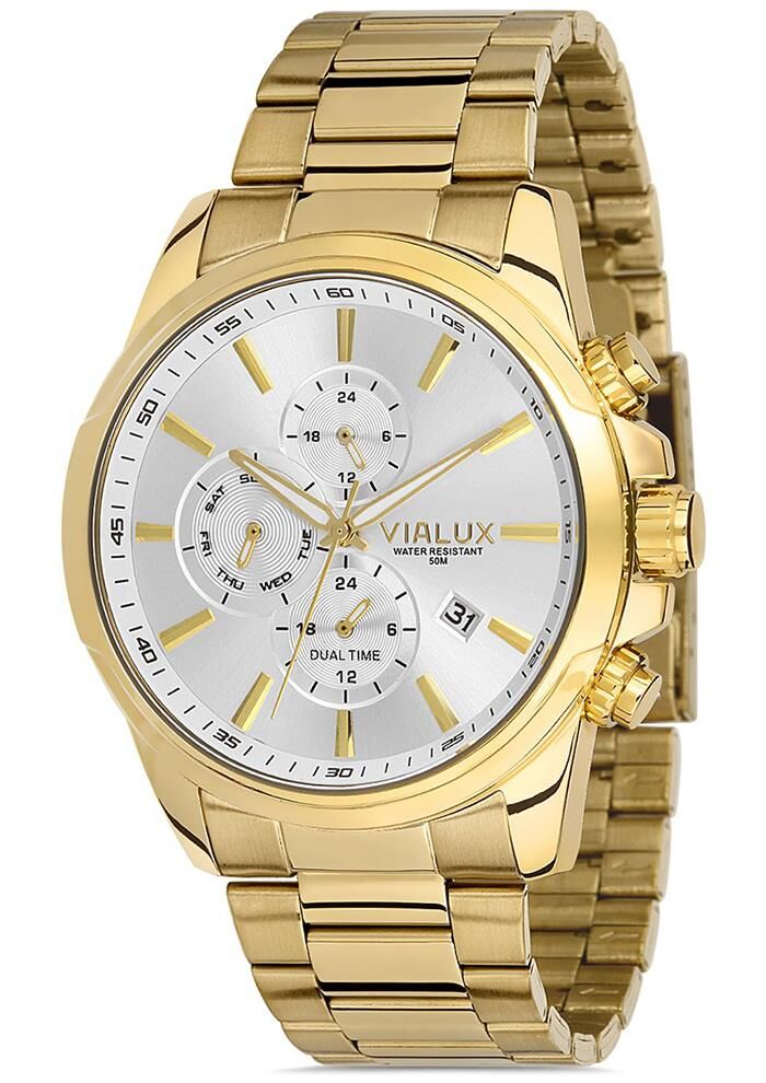 Vialux VX573G-02SG Erkek Kol Saati