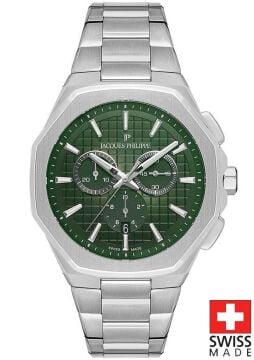 Jacques Philippe JPQGC3913X6 [44mm] Erkek Kol Saati