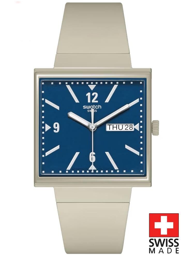 Swatch SO34T700 WHAT IF…BEIGE? Kol Saati