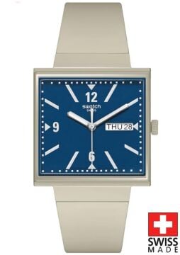 Swatch SO34T700 WHAT IF…BEIGE? Kol Saati
