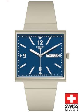 Swatch SO34T700 WHAT IF…BEIGE? Kol Saati