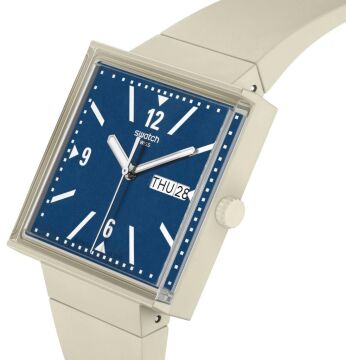 Swatch SO34T700 WHAT IF…BEIGE? Kol Saati
