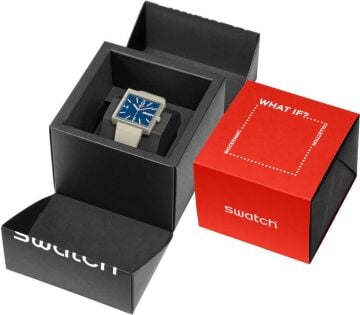 Swatch SO34T700 WHAT IF…BEIGE? Kol Saati