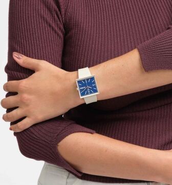 Swatch SO34T700 WHAT IF…BEIGE? Kol Saati