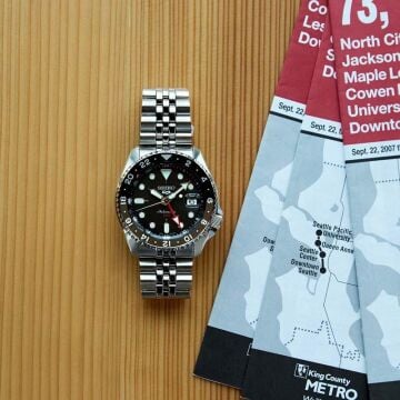 Seiko 5 SSK001K1 GMT Automatic Erkek Kol Saati