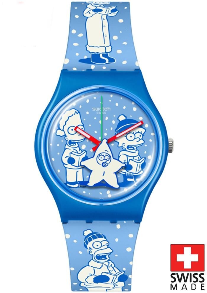 Swatch SO28Z126 TIDINGS OF JOY Kol Saati