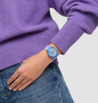 Swatch SO28Z126 TIDINGS OF JOY Kol Saati