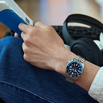 Seiko 5 SSK003K1 GMT Automatic Erkek Kol Saati