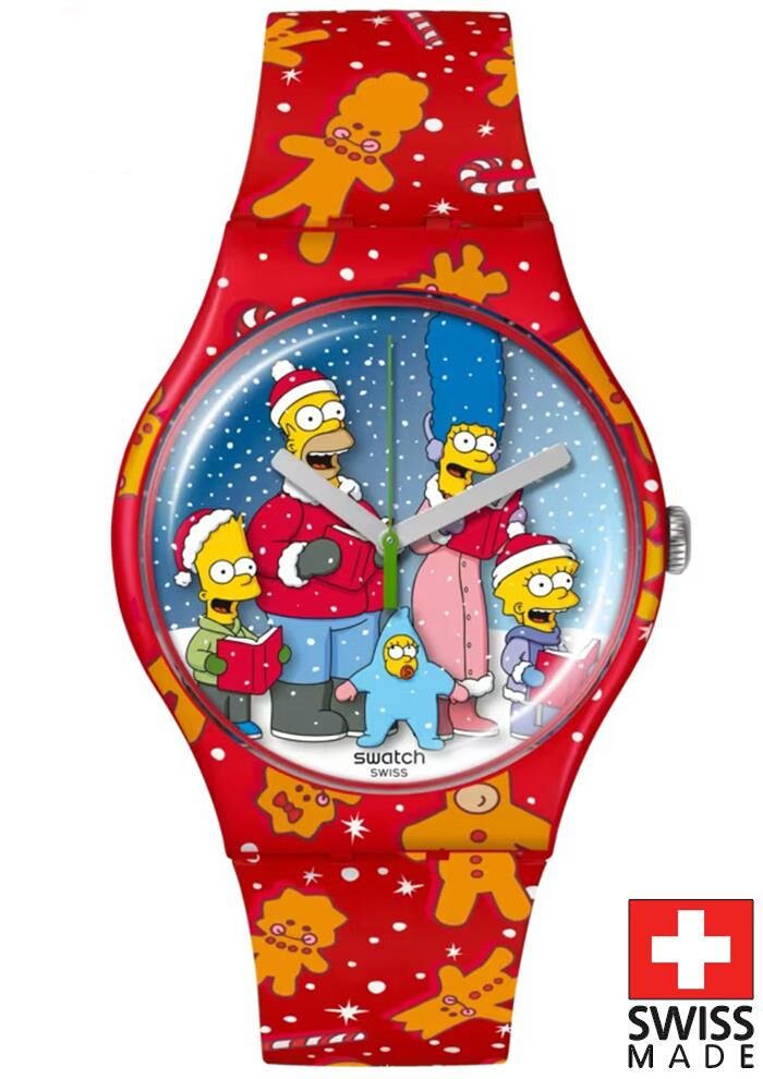 Swatch SUOZ361 WONDROUS WINTER WONDERLAND Kol Saati