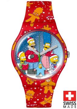 Swatch SUOZ361 WONDROUS WINTER WONDERLAND Kol Saati