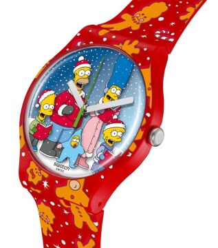 Swatch SUOZ361 WONDROUS WINTER WONDERLAND Kol Saati