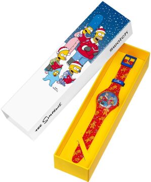Swatch SUOZ361 WONDROUS WINTER WONDERLAND Kol Saati