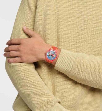 Swatch SUOZ361 WONDROUS WINTER WONDERLAND Kol Saati