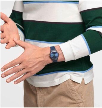 Swatch SO29N704 BLUE REBEL Kol Saati