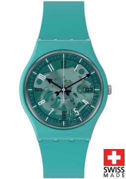 Swatch SO28G108 PHOTONIC TURQUOISE Kol Saati
