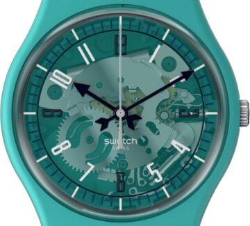 Swatch SO28G108 PHOTONIC TURQUOISE Kol Saati