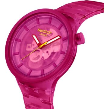 Swatch SB05P102 PINK JOY Kol Saati
