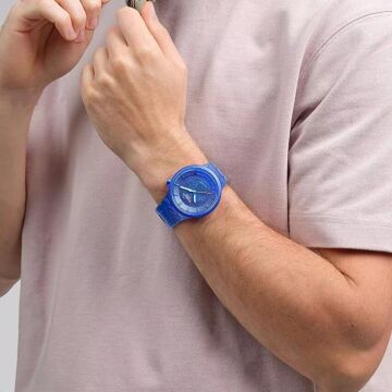 Swatch SB05N116 NAVY JOY Kol Saati
