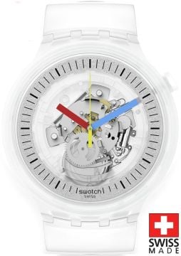 Swatch SB01K100 CLEARLY BOLD Kol Saati