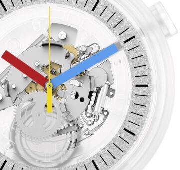 Swatch SB01K100 CLEARLY BOLD Kol Saati