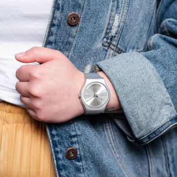 SWATCH SUOM114 METALINE UNISEX KOL SAATİ