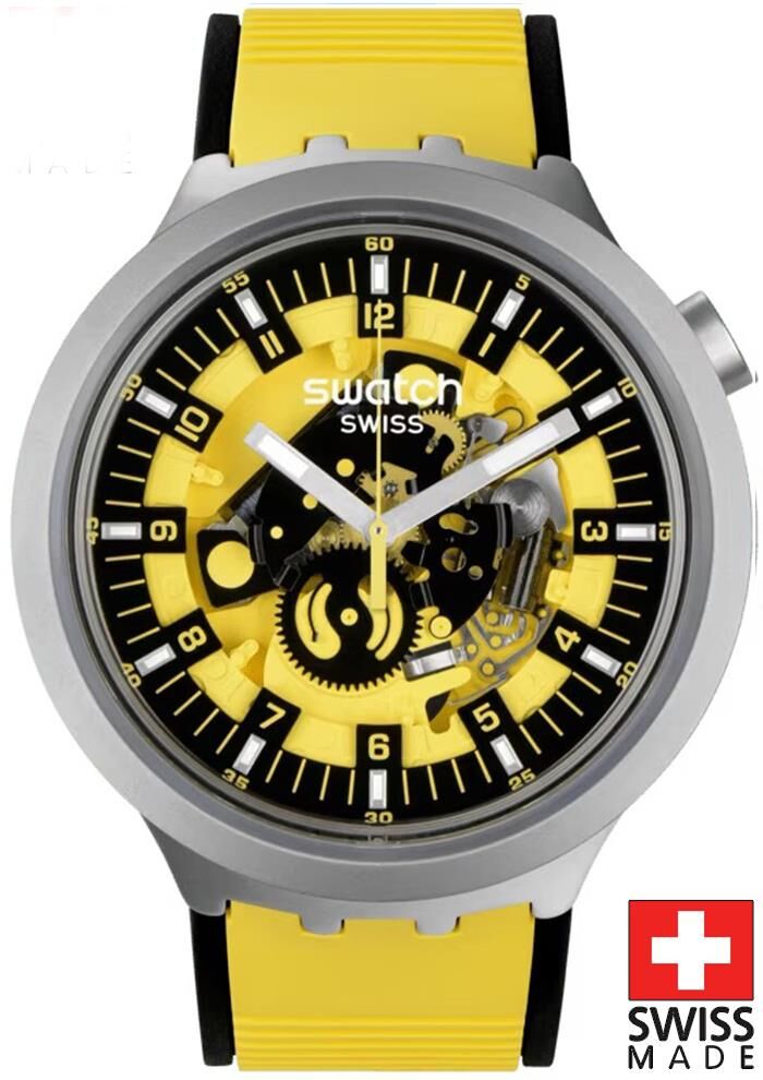 Swatch SB07S109 BOLDEN YELLOW Kol Saati