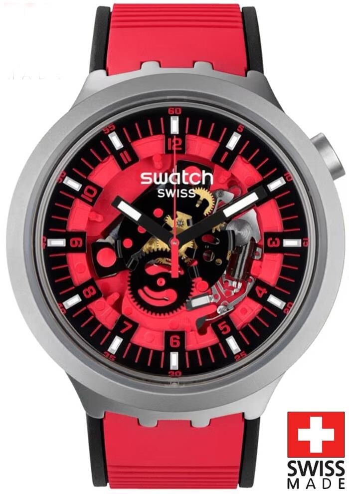 Swatch SB07S110 RED JUICY Kol Saati