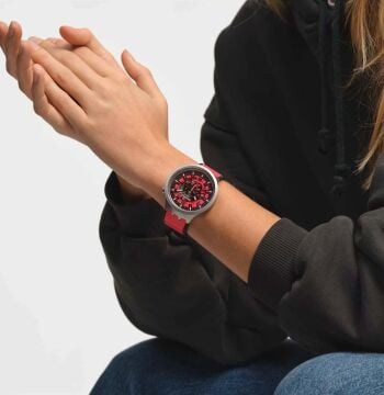 Swatch SB07S110 RED JUICY Kol Saati