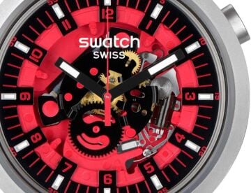 Swatch SB07S110 RED JUICY Kol Saati