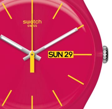 Swatch SUOR704 RUBINE REBEL Kol Saati