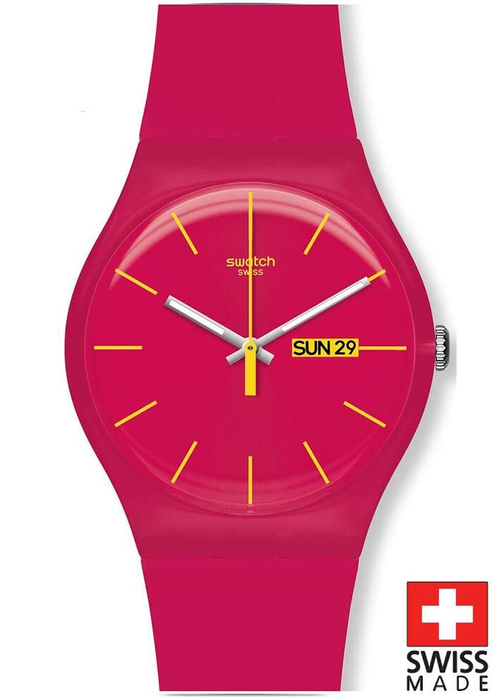 Swatch SUOR704 RUBINE REBEL Kol Saati