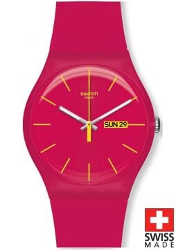 Swatch SUOR704 RUBINE REBEL Kol Saati