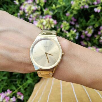 Swatch SYXG100GG SKINLINGOT Kol Saati