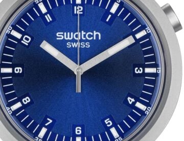 Swatch SB07S102G INDIGO HOUR Big Bold Irony Kol Saati