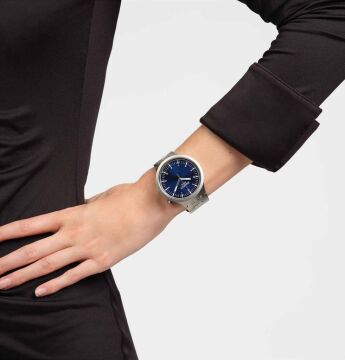 Swatch SB07S102G INDIGO HOUR Big Bold Irony Kol Saati
