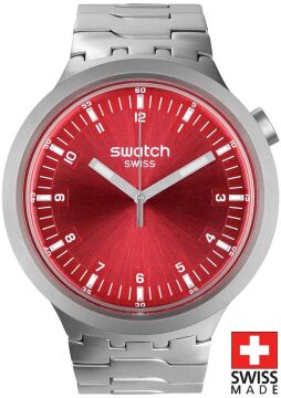 Swatch SB07S104G SCARLET SHIMMER Big Bold Irony Kol Saati