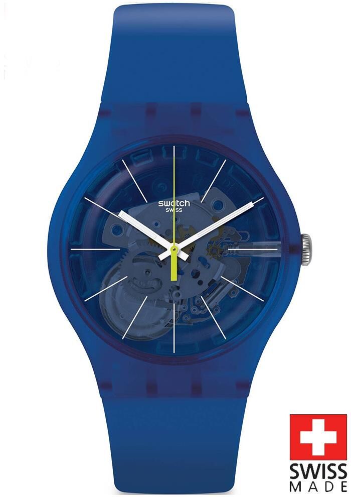Swatch SUON142 BLUE SIRUP Kol Saati