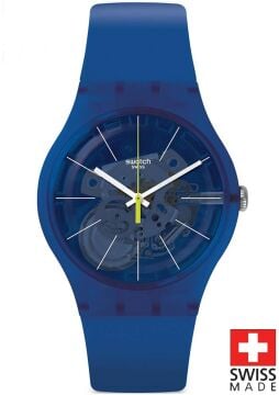 Swatch SUON142 BLUE SIRUP Kol Saati
