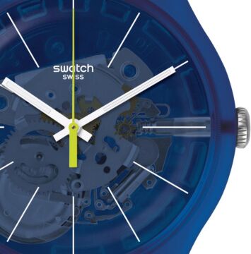 Swatch SUON142 BLUE SIRUP Kol Saati