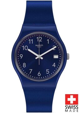 Swatch GN416 SILVER IN BLUE Kol Saati
