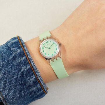 Swatch LK397 CASUAL GREEN Kol Saati