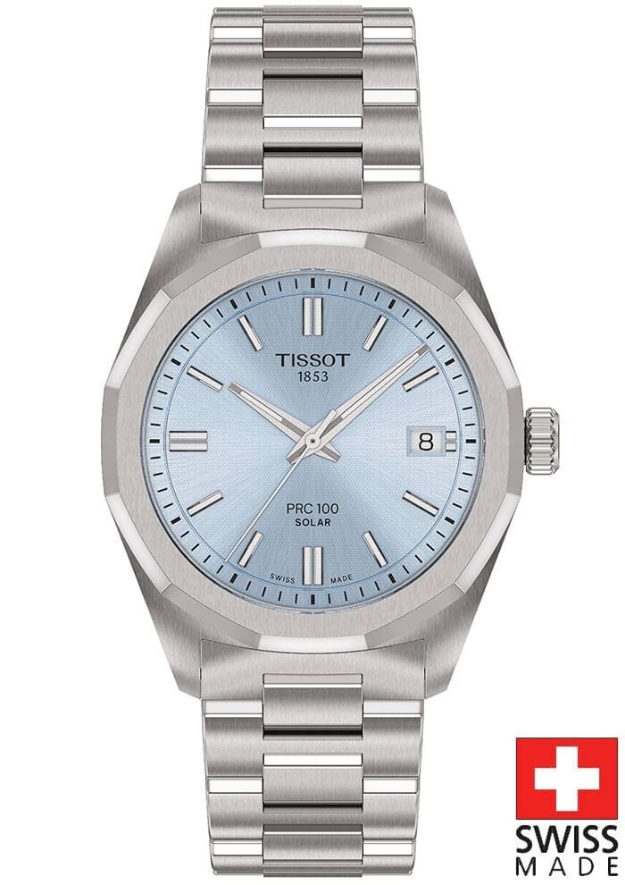 Tissot PRC 100 SOLAR [34mm] T151.822.11.351.00 Kadın Kol Saati