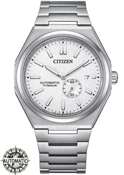 Citizen NJ0180-80A Zenshin Super Titanium Small Seconds Automatic Erkek Kol Saati