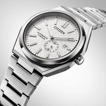 Citizen NJ0180-80A Zenshin Super Titanium Small Seconds Automatic Erkek Kol Saati