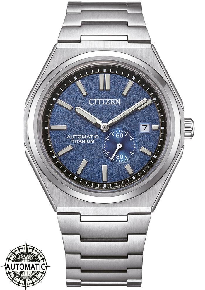 Citizen NJ0180-80L Zenshin Super Titanium Small Seconds Automatic Erkek Kol Saati