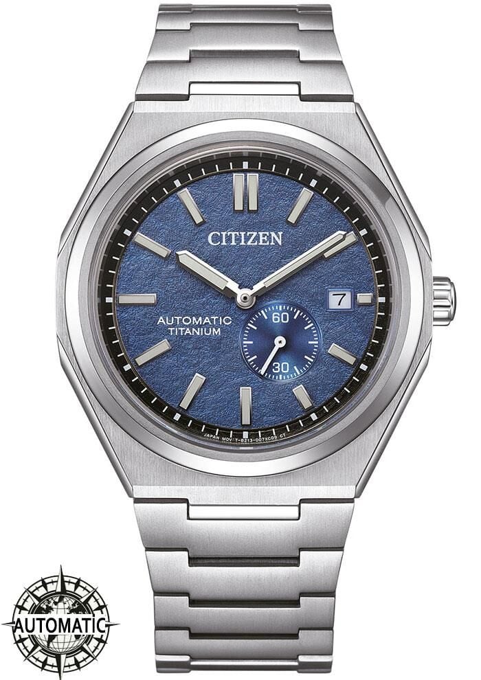 Citizen NJ0180-80L Zenshin Super Titanium Small Seconds Automatic Erkek Kol Saati
