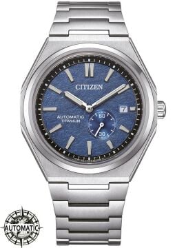 Citizen NJ0180-80L Zenshin Super Titanium Small Seconds Automatic Erkek Kol Saati