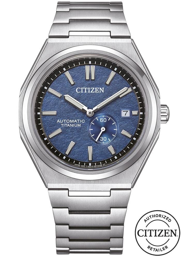 Citizen NJ0180-80L Zenshin Super Titanium Small Seconds Automatic Erkek Kol Saati