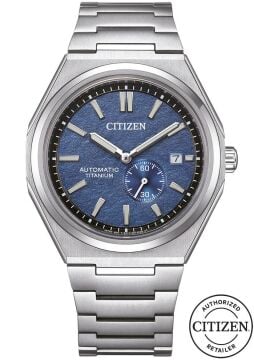 Citizen NJ0180-80L Zenshin Super Titanium Small Seconds Automatic Erkek Kol Saati
