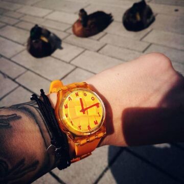 Swatch GO119 COEUR DE MANGUE Kol Saati